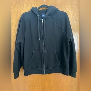 GAP Black Full-Zip Hoodie Men’s/Unisex L